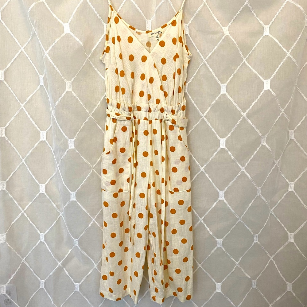 NWT Monteau Polka Dot Jumpsuit